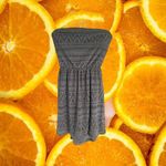 NoBo Sleeveless Black Doily Dress with Brown Belt Size XXL‎ Photo 2