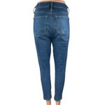 Ann Taylor LOFT Curvy Women's Blue High Waist Skinny Leg Denim Jeans Pants Sz 6 Photo 2
