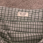 Brandy Melville  wrap skirt green plaid Photo 2