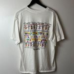 Vintage 90s Puerto Vallarta Roots Rasta T Shirt White Large L Photo 15