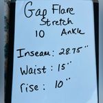 Gap Flare Jeans Stretch Womens 10 Ankle Photo 10