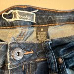 Y2K Soundgirl Blue Straight Leg Jeans Vintage Distressed SZ 9 Ripped Dark Wash Photo 4