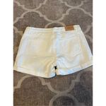 Obey  cuffed denim jean shorts size 29 in white Photo 2