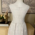 RED VALENTINO Crocheted Lace Mini Dress In White Size 40 Photo 3