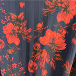 Sachin + Babi  Crossover Pleated Floral Midi Dress Size 10 Photo 13