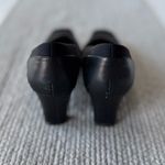 Liz Claiborne Vtg 90s Flex Bravo Black Block Heel Square Toe Pumps Dress Shoes 8 Photo 4