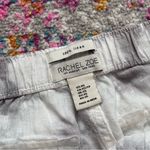 Rachel Zoe White Grey Tie Dye 100% Linen High Rise Lightweight Jogger Pants XS Photo 8