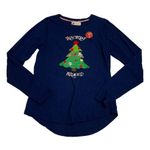 Poof! NWOT Poof! Rockin’ Around Light Up Long Sleeve Tee - Blue - Large Photo 4