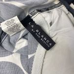 La Blanca  Black & White Polka Dot Print Tankini Swim Bathing Suit Top 8 Photo 3