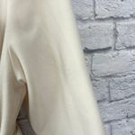 Apostrophe Vintage  Sears Lightweight Fleece Robe Cream Floral Size L Belted Photo 5