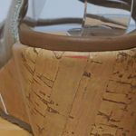 Skechers Taupe Beverlee Smitten Kitten Mid Heel Sandals Wedges 38527 - Size 8 Photo 7