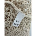 Cato Womens Crotchet Cardigan Womens 26/28 Cream Boho Sleeveless Festival Photo 6