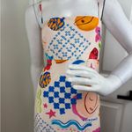 Paper Heart  Womens Summer Maxi Dress Size Medium Sun Stars Floral Sexy Back. B19 Photo 3