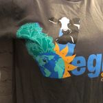 Cleveland VegFest Tee Conscious Living S Green Photo 2