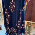 Ice Silk 1X/2X long sleeve Maxi Dress Photo 4