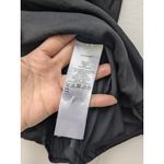 Armani Exchange  Pleated Front Faux Wrap Top Black Size S/P Photo 7