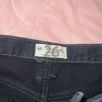 Free People  We The Free Black Denim Shorts Photo 6