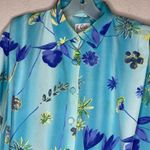 Vintage‎ L'Gante Floral Skirt Set Blue Size 12 Photo 8