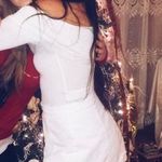 Forever 21 White Zip-Up Skirt Photo 4