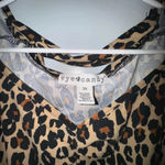 Eye Candy  women’s Strappy Leopard‎ Print short sleeve Knit Top stretch size 3X Photo 2