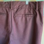Banana Republic  Martin Fit 8s burgundy maroon dress slacks trousers pants Photo 5