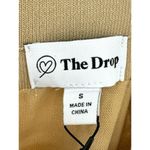 The Drop Valentina Beige Sweater Dress Side Slit Mini Womens Size‎ S Halter NWT Tan Photo 8