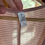 Alternative NWOT  Red White Stripe Cotton Blend Jumpsuit Size Small Photo 1