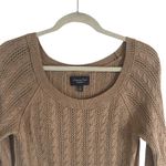 American Eagle  Outfitters VTG Y2k Large Brown Sweater Coquette School Academia Photo 1