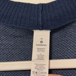 Lululemon  Here for Serenity Wrap Blue Sweater Shawl One Size OS Cashmere Blend Photo 7