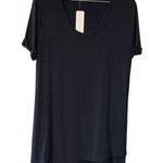 Soft Surroundings NWT  Woman's Black Lightweight Unfitted Shirt Size Medium Photo 0