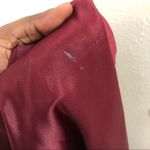 Whimsygoth Burgundy wind red satin maxi formal full aline skirt extremely flattering Vampire evening wear vibe Size XS Photo 1