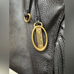 Carlos Santana  Fringed Tote Bag in Black Photo 4