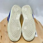 Nike  Air Force 1 Low Olivia‎ Kim No Cover Blue Corduroy Sneaker - Size 9 & 40.5 Photo 9