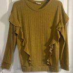 1.4.3. Story by Line Up  Mustard Knit Top Photo 0
