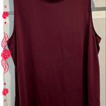 Tek Gear  maroon burgundy on-the-go-gear tank top - maroon burgundy - size Large Photo 0