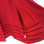 Ming Wang Like New  Sweater Red Black Size XL Petite Photo 5