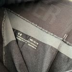 Under Armour  athletic Compression Leggings Medium Size Gray & purple crop NEW Photo 4