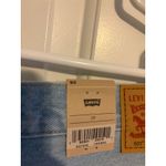 Levi's 501 Denim Shorts Womens Light Wash Distressed High Rise Button Fly 28 Photo 4