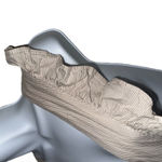 HAYDEN LOS ANGELES Ruffle Strap Wide Leg Pin Striped Cotton Jumpsuit EUC Small Tan Photo 3