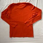 NFL  Broncos Official Team Apparel Orange Long Sleeve T Shirt Size Large Photo 1