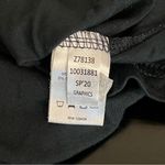 Venus  bodycon midi Tshirt dress in black, side ruching, short sleeve, NWOT, XS Photo 10