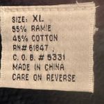 VTG Alexandra Bartlett Cardigan Sweater Navy Blue Size XL Teacher Back To School Photo 7