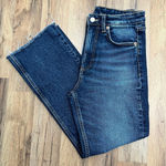 ZARA  Jeans Women's‎ Size 2  Blue Mid Rise Straight Leg Raw Hem Denim Photo 0