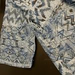 PHILOSOPHY Womens sz M Blue Denim TENCEL Shirt Dress/Tunic Pockets Aztec Tribal Size M Photo 6