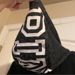 PINK - Victoria's Secret Pink VS Black and Gray Zip Up Hooded Sweatshirt Size XS Warm Soft Cozy Logo Photo 5