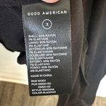 Good American NWT  Black Gathered Waist Cut Out Midi Dress - Size 3 (Large) Photo 3