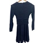 Whistles Celestine Animal Print Jersey Twist at Waist Dress size 4 Black Photo 3