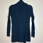 Ralph Lauren Lauren Blue Knit Shawl Collar Cardigan Sweater Buckle Closure Small Photo 5