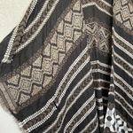 Lucky Brand Open-Front Kimono Cardigan Shawl With Fringe Hem One Size Photo 6
