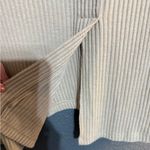 Jane and Delancey NWT  Women's Ribbed Cowl Neck Sweater - Beige Photo 3